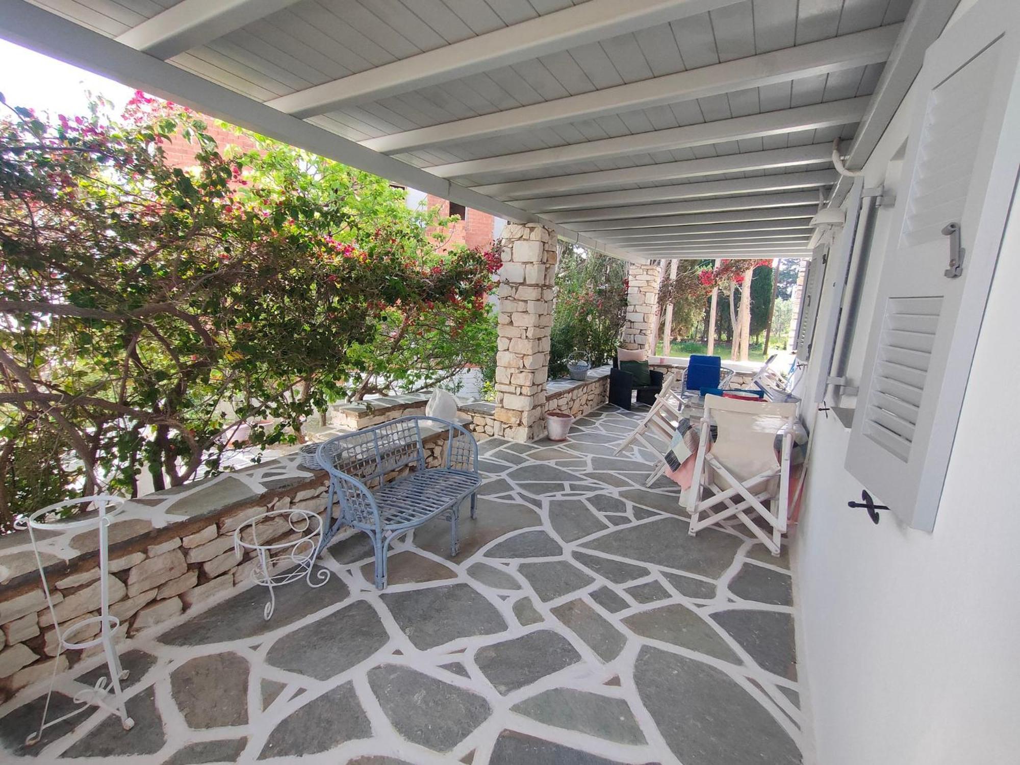 Kiki'S Apartment Veranda Dream Chrisi Akti  Exterior foto